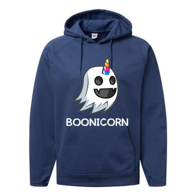 Funny Unicorn Halloween Cute Boonicorn Costume Gift Meaningful Gift Performance Fleece Hoodie