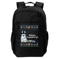 Funny Ugly Hanukkah Sweater, Llama Llamakkah Backpack