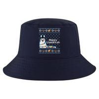 Funny Ugly Hanukkah Sweater, Llama Llamakkah Cool Comfort Performance Bucket Hat