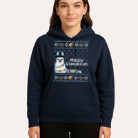 Funny Ugly Hanukkah Sweater, Llama Llamakkah Hoodie