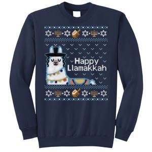 Funny Ugly Hanukkah Sweater, Llama Llamakkah Sweatshirt