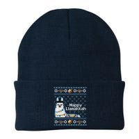 Funny Ugly Hanukkah Sweater, Llama Llamakkah Beanie