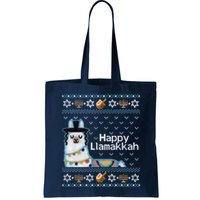 Funny Ugly Hanukkah Sweater, Llama Llamakkah Bag
