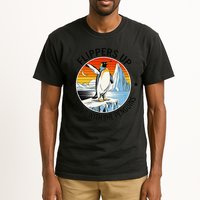 Flippers Up I Stand With The Penguins Arctic Pride Fan Tall T-Shirt