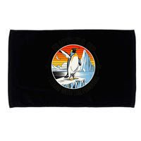 Flippers Up I Stand With The Penguins Arctic Pride Fan Microfiber Hand Towel