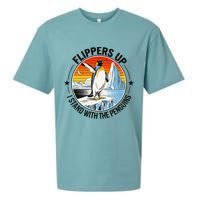 Flippers Up I Stand With The Penguins Arctic Pride Fan Sueded Cloud Jersey T-Shirt