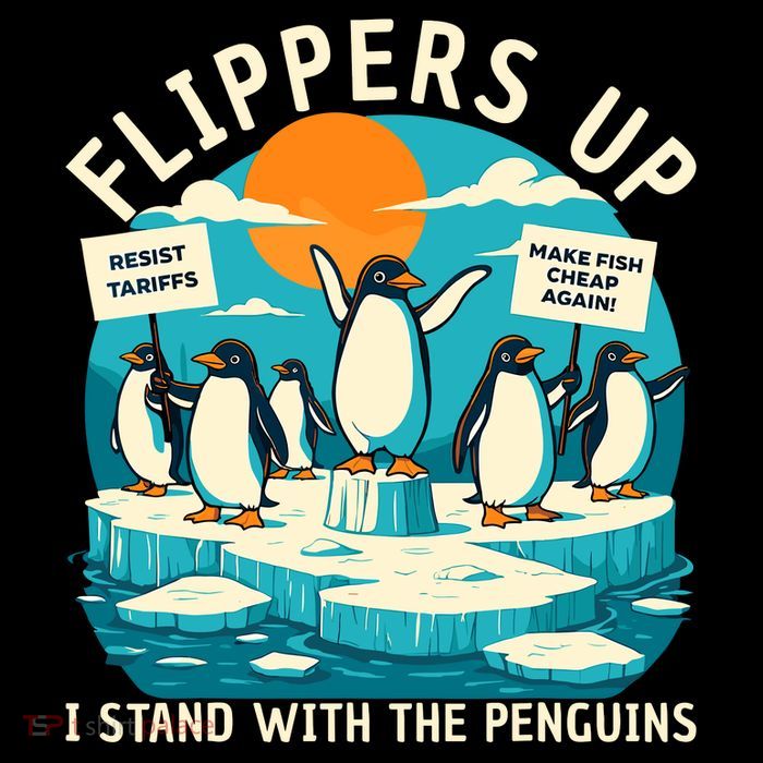 Flippers Up I Stand With The Penguins Wool Snapback Cap