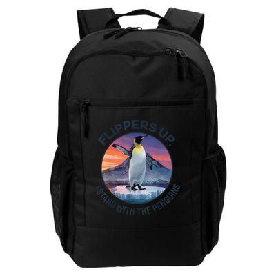 Flippers Up I Stand With The Penguins  Backpack