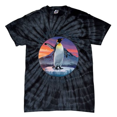 Flippers Up I Stand With The Penguins  Tie-Dye T-Shirt