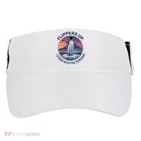 Flippers Up I Stand With The Penguins  Adult Drive Performance Visor