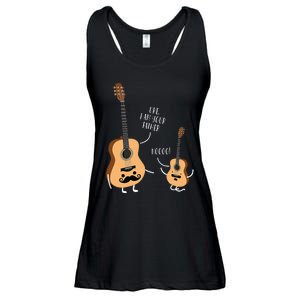 Funny Uke I Am Your Father Ukulele Guitar Ladies Essential Flowy Tank