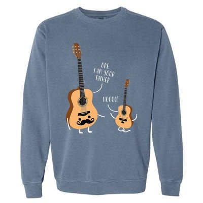 Funny Uke I Am Your Father Ukulele Guitar Garment-Dyed Sweatshirt