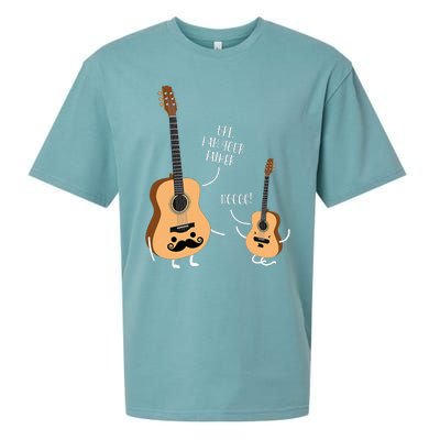 Funny Uke I Am Your Father Ukulele Guitar Sueded Cloud Jersey T-Shirt