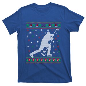 Funny Ugly Ice Hockey Christmas Tree Snowflakes Xmas Great Gift T-Shirt