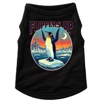 Flippers Up I Stand With The Penguins Doggie Tank