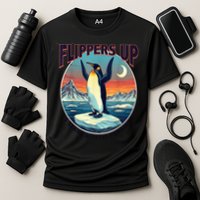 Flippers Up I Stand With The Penguins Performance Shirt