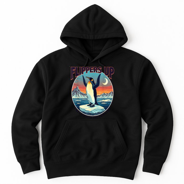 Flippers Up I Stand With The Penguins Hoodie