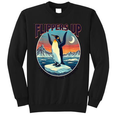 Flippers Up I Stand With The Penguins Sweatshirt