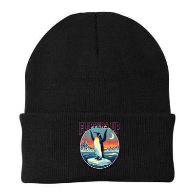 Flippers Up I Stand With The Penguins Beanie
