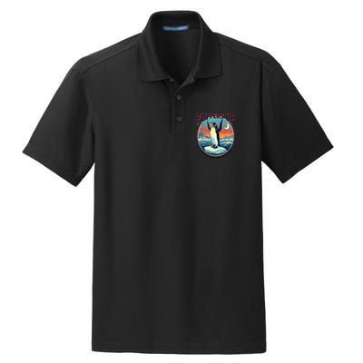 Flippers Up I Stand With The Penguins Dry Zone Grid Polo