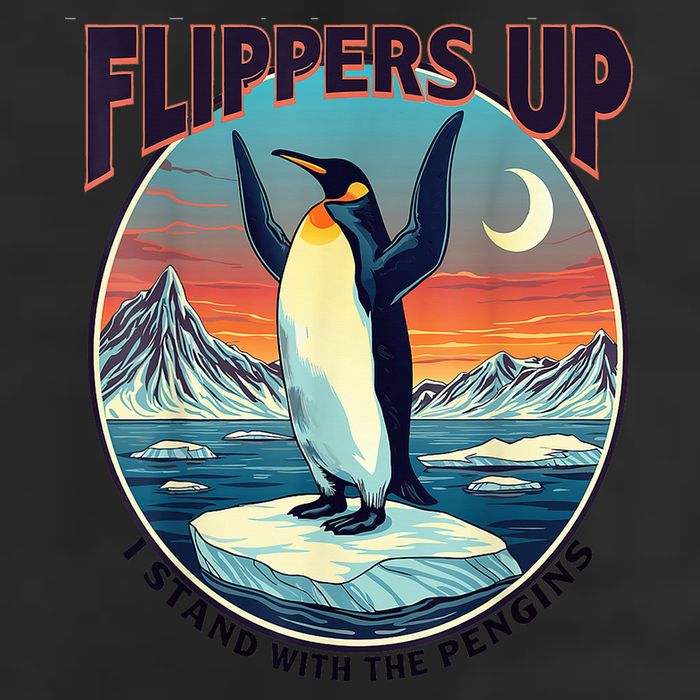 Flippers Up I Stand With The Penguins Tumbler