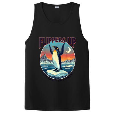 Flippers Up I Stand With The Penguins PosiCharge Competitor Tank