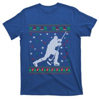 Funny Ugly Ice Hockey Christmas Tree Snowflakes Xmas Gift T-Shirt