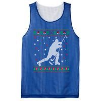 Funny Ugly Ice Hockey Christmas Tree Snowflakes Xmas Gift Mesh Reversible Basketball Jersey Tank