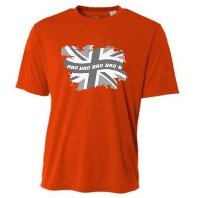 Fashionable Union Jack And Family Matching Clothes Cool Bro Gift Cooling Performance Crew T-Shirt