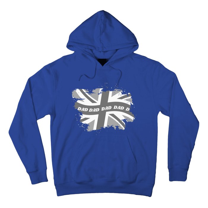 Fashionable Union Jack Matching Clothes Cool Dad Great Gift Hoodie