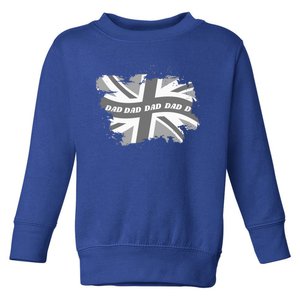 Fashionable Union Jack Matching Clothes Cool Dad Great Gift Toddler Sweatshirt