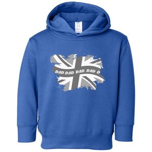 Fashionable Union Jack Matching Clothes Cool Dad Great Gift Toddler Hoodie