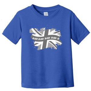 Fashionable Union Jack Matching Clothes Cool Dad Great Gift Toddler T-Shirt