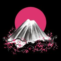 Fuji Mountain Japanese Nature Backpack