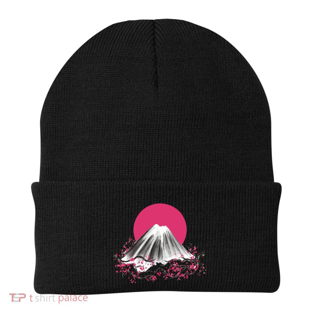Fuji Mountain Japanese Nature Beanie