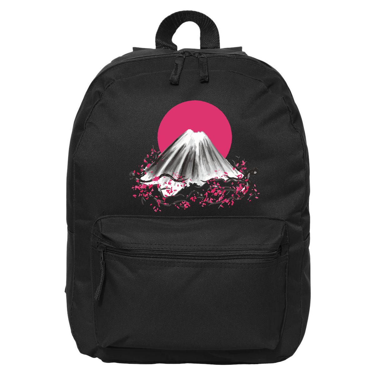 Fuji Mountain Japanese Nature 16 in Basic Backpack