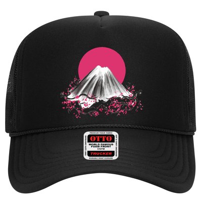 Fuji Mountain Japanese Nature Trucker Hat