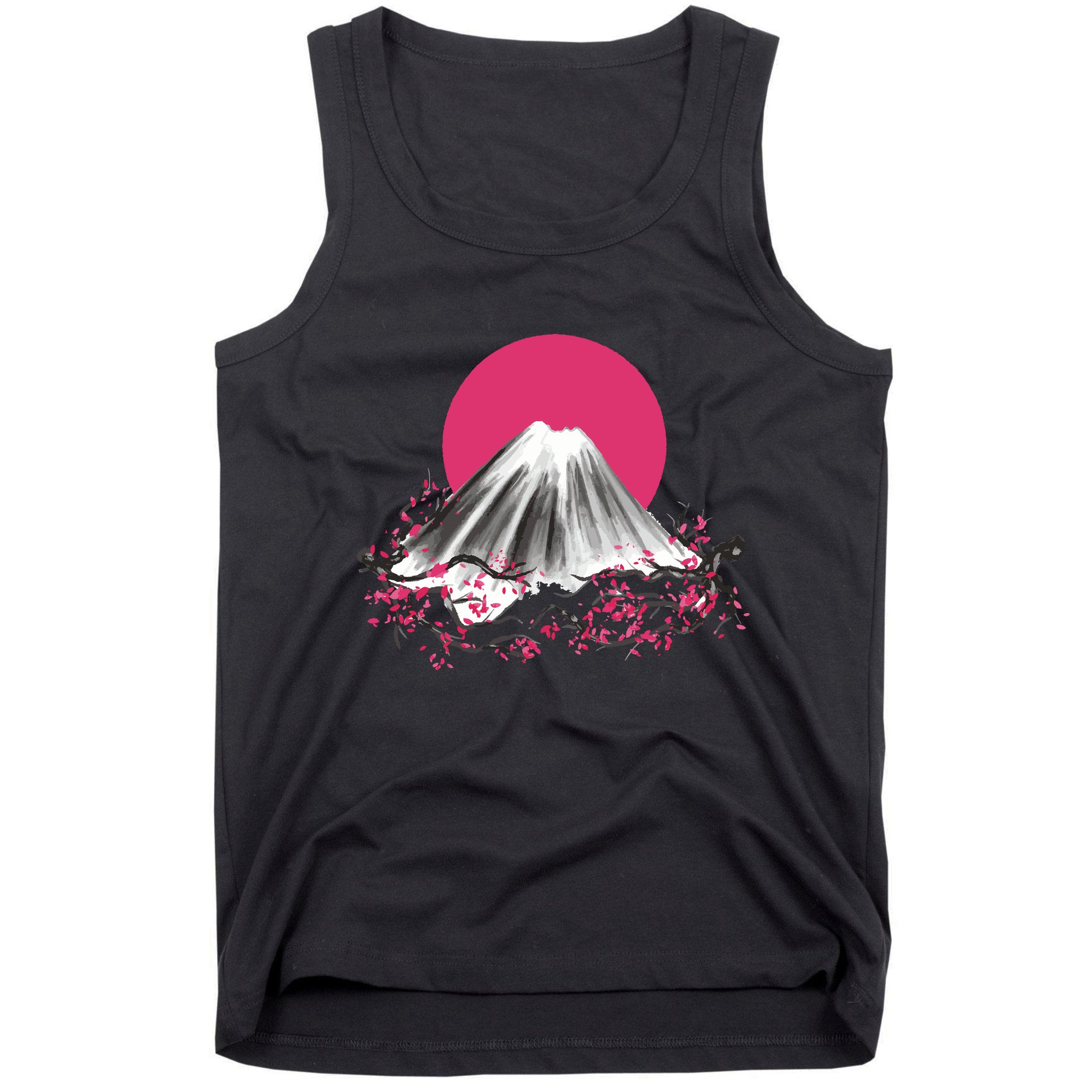 Fuji Mountain Japanese Nature Tank Top
