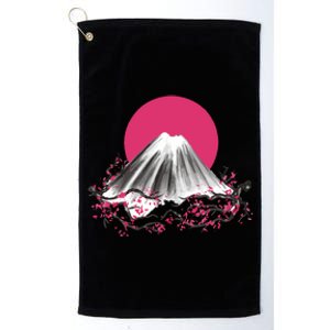 Fuji Mountain Japanese Nature Platinum Collection Golf Towel