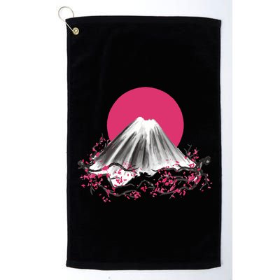Fuji Mountain Japanese Nature Golf Towel