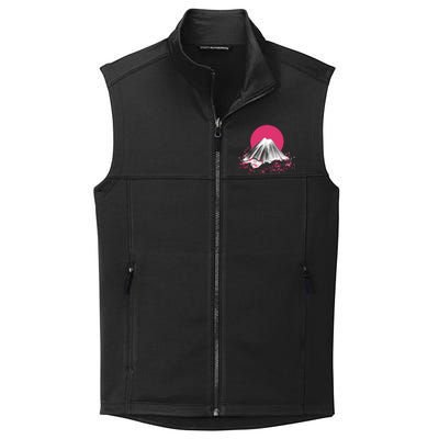 Fuji Mountain Japanese Nature Collective Smooth Fleece Vest