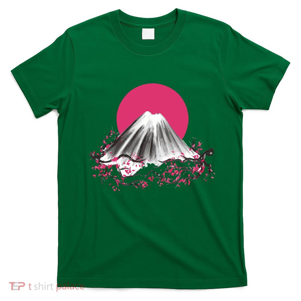 Fuji Mountain Japanese Nature T-Shirt