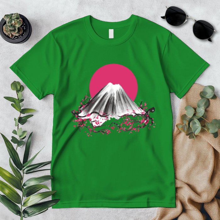 Fuji Mountain Japanese Nature Premium T-Shirt