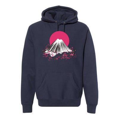 Fuji Mountain Japanese Nature Premium Hoodie