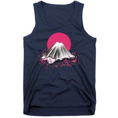 Fuji Mountain Japanese Nature Tank Top