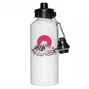 Fuji Mountain Japanese Nature Aluminum Water Bottle 