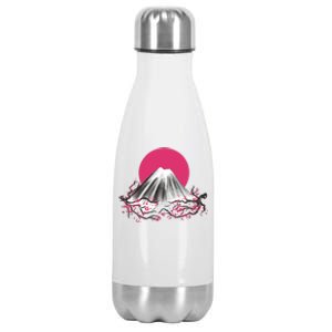 Fuji Mountain Japanese Nature Stainless Steel Insulated Water Bottle