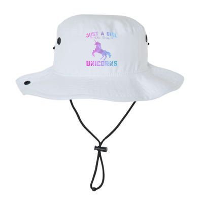 Funny Unicorns Lover Just A Who Loves Unicorns Great Gift Legacy Cool Fit Booney Bucket Hat