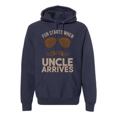 Fun Uncle Legend For Family Reunion Appreciation Premium Hoodie