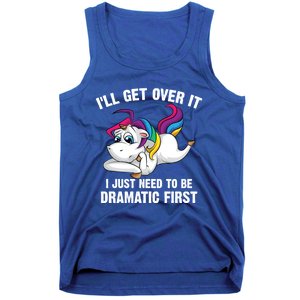 Funny Unicorn Lover Gift Cute Drama Queen Cute Gift Tank Top